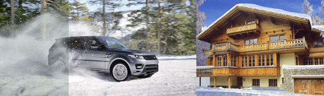 Range Rover & Ski Chalet