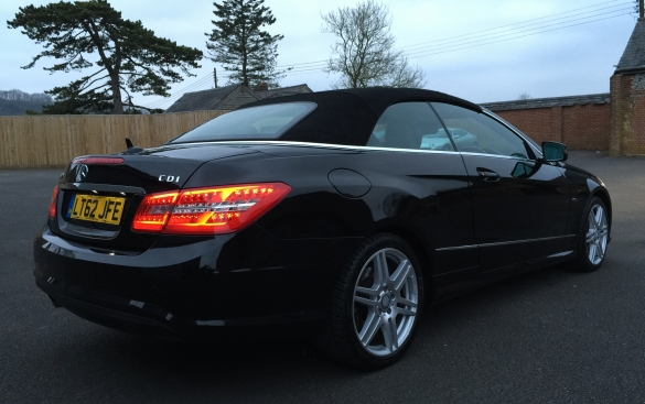 Mercedes-Benz E Class 2.1 E250 CDI AMG Sport 7G-Tronic Plus 2dr CONVERTIBLE - ALL BLACK, HUGE SPEC!