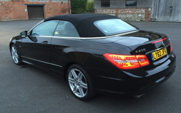 Mercedes-Benz E Class 2.1 E250 CDI AMG Sport 7G-Tronic Plus 2dr CONVERTIBLE - ALL BLACK, HUGE SPEC!